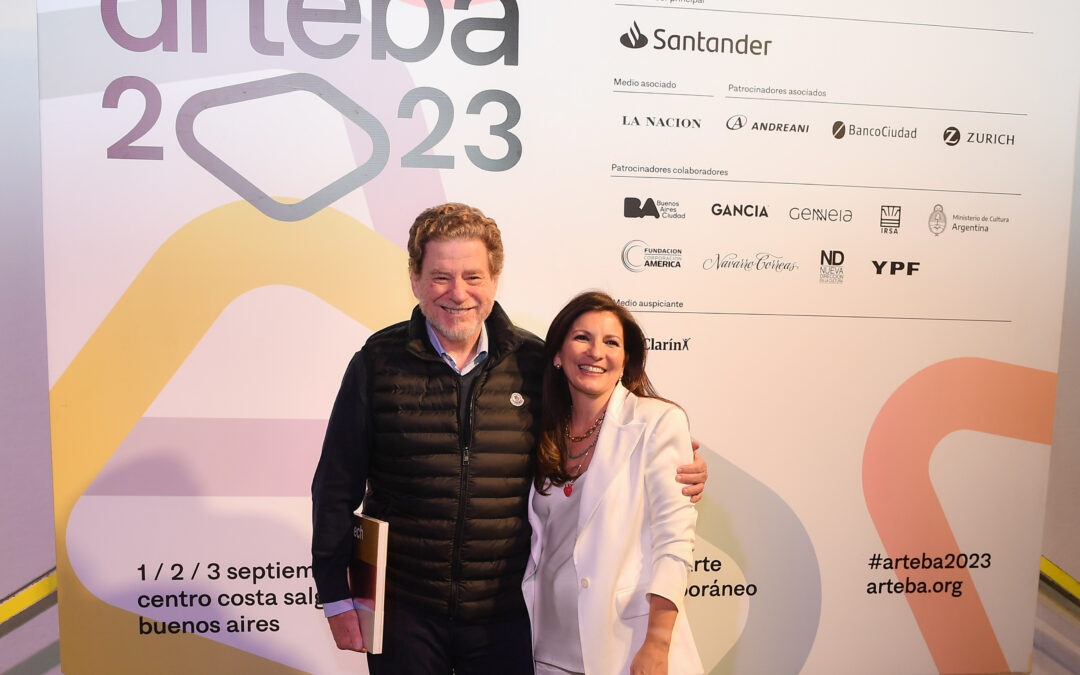 BANCO CIUDAD CON CAROLA ZECH EN LA INAUGURACIÓN DE ARTEBA 2023